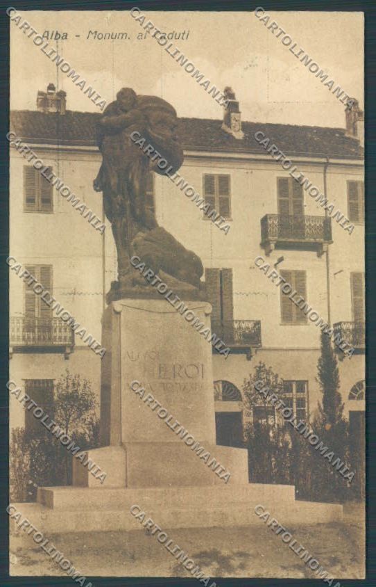Cuneo Alba cartolina ZB1992 – fronte