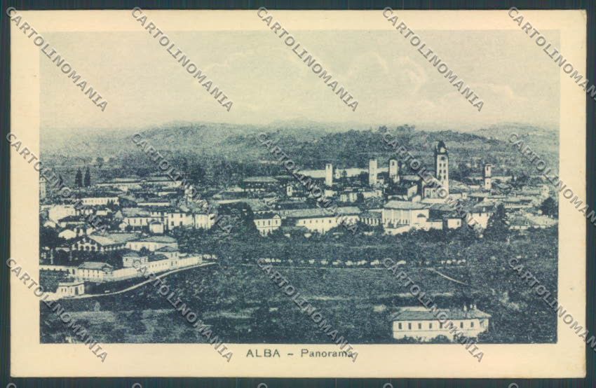 Cuneo Alba cartolina ZB1997 – fronte