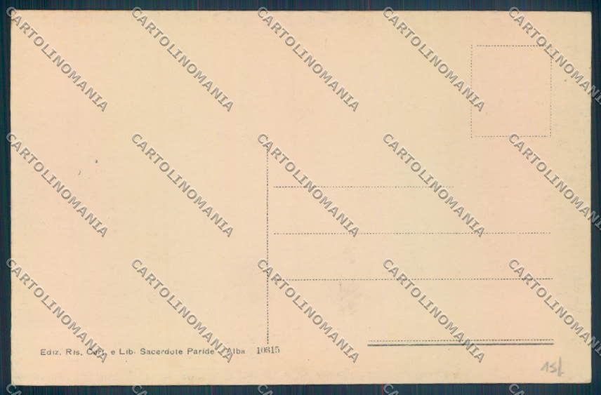 Cuneo Alba cartolina ZB1997 – retro
