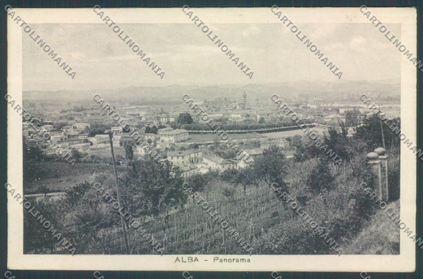 Cuneo Alba cartolina ZB1998 – fronte