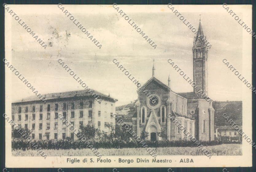 Cuneo Alba cartolina ZB2002 – fronte