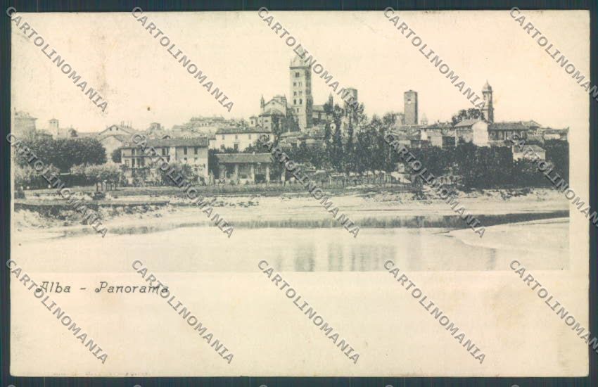 Cuneo Alba cartolina ZB2005 – fronte