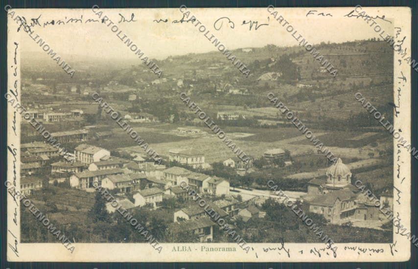 Cuneo Alba cartolina ZB2006 – fronte