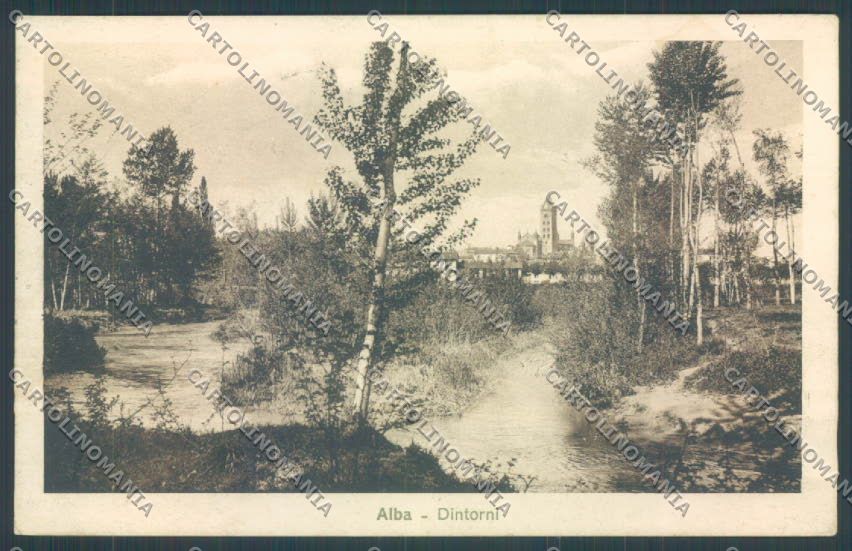 Cuneo Alba cartolina ZB2009 – fronte