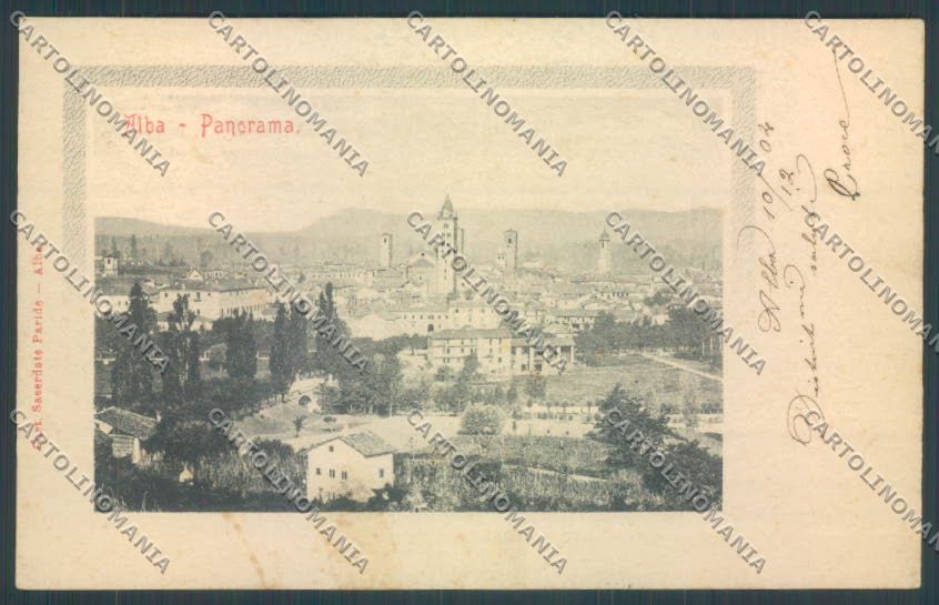 Cuneo Alba cartolina ZB2010 – fronte