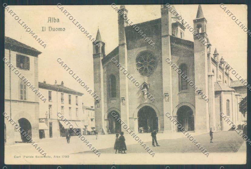 Cuneo Alba PIEGHE cartolina ZB2015 – fronte