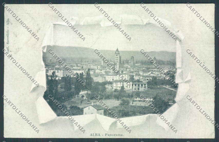 Cuneo Alba cartolina ZB2017 – fronte