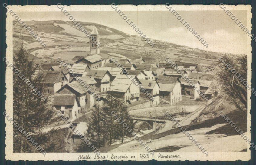 Cuneo Argentera Bersezio cartolina ZB2030 – fronte