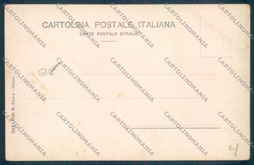 Cuneo Alma cartolina ZB2033 – retro