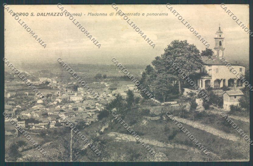 Cuneo Borgo San Dalmazzo cartolina ZB2044 – fronte