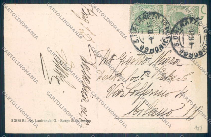 Cuneo Borgo San Dalmazzo cartolina ZB2045 – retro