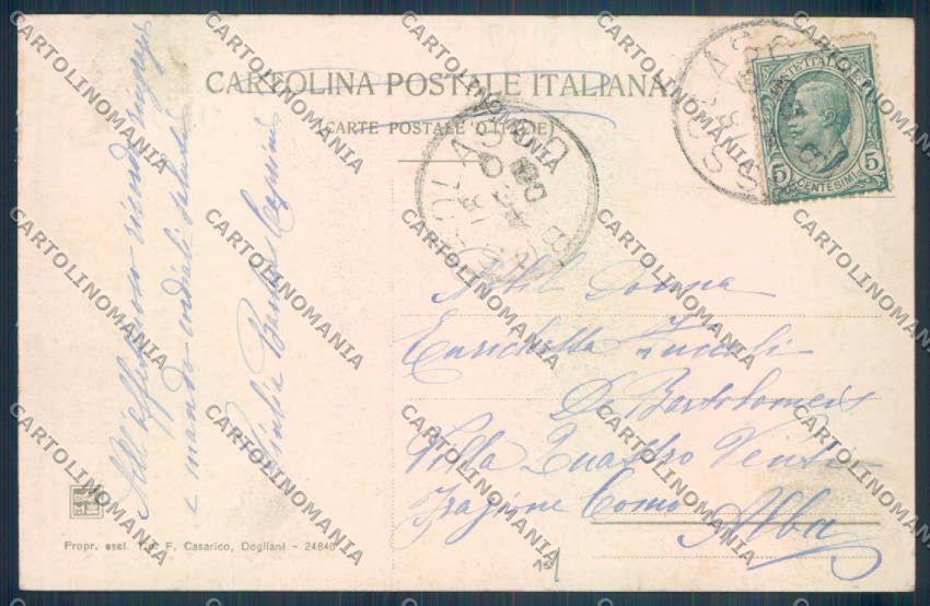 Cuneo Bossolasco cartolina ZB2049 – retro