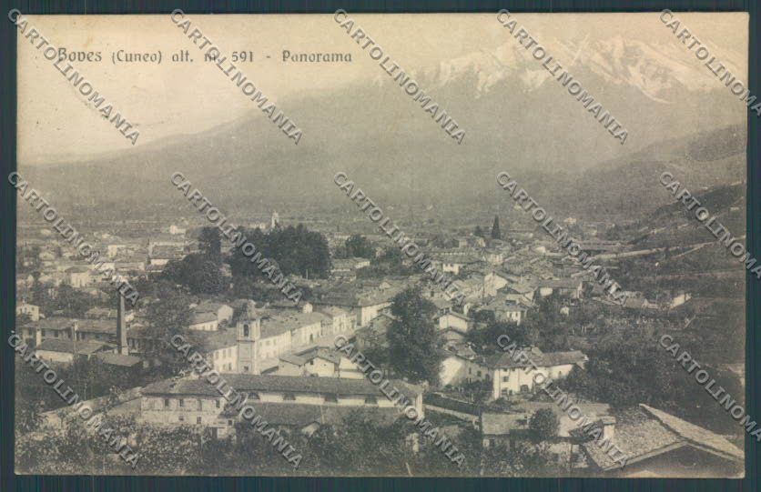 Cuneo Boves cartolina ZB2054 – fronte