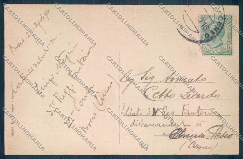 Cuneo Boves cartolina ZB2054 – retro