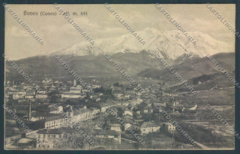 Cuneo Boves cartolina ZB2055 – fronte