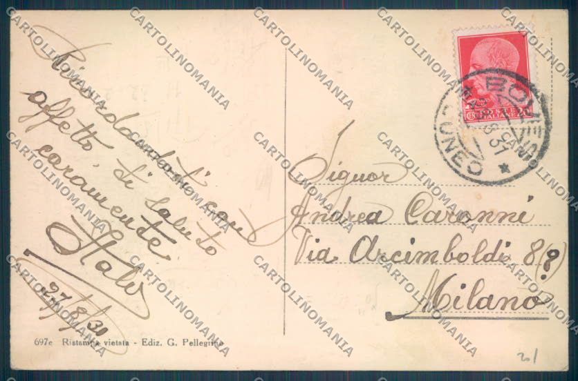 Cuneo Boves cartolina ZB2056 – retro
