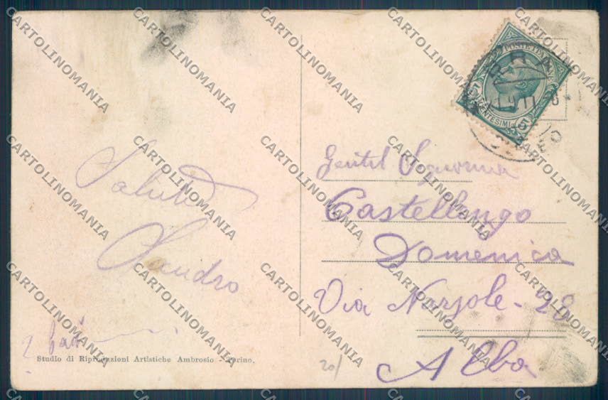 Cuneo Pocapaglia cartolina ZB2064 – retro