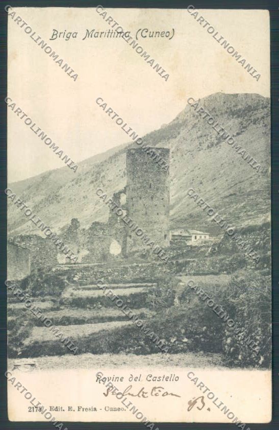 Cuneo Briga Marittima cartolina ZB2075 – fronte