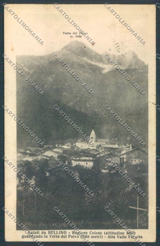 Cuneo Bellino Genta cartolina ZB2085 – fronte