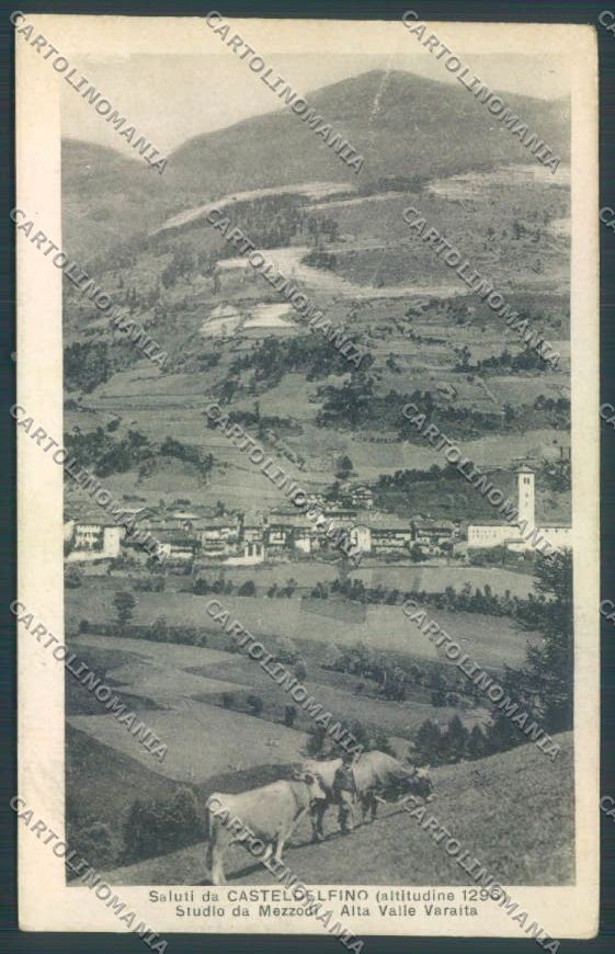 Cuneo Casteldelfino cartolina ZB2092 – fronte