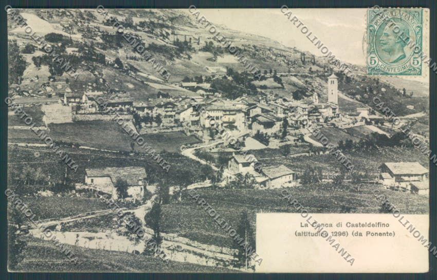 Cuneo Casteldelfino Genta cartolina ZB2094 – fronte