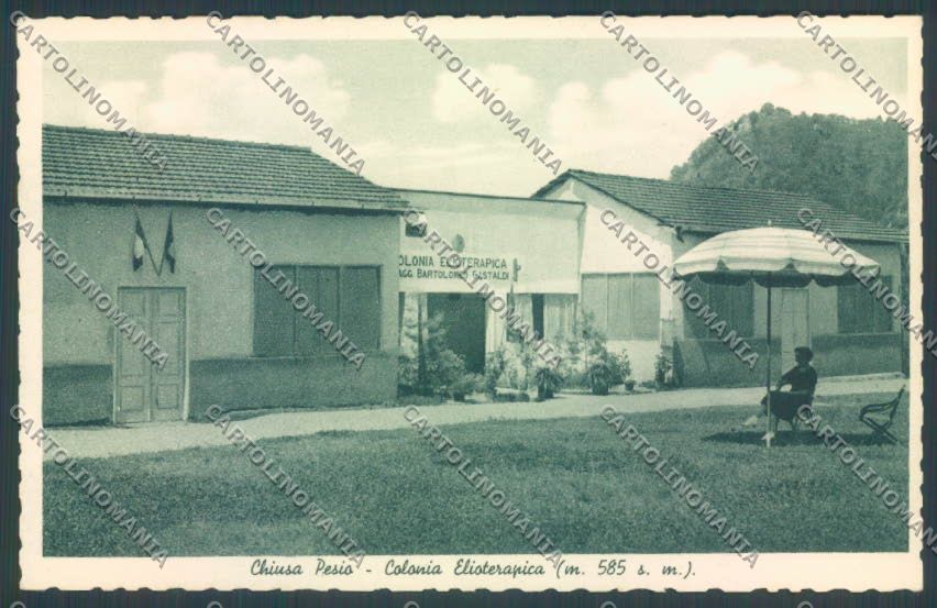 Cuneo Chiusa di Pesio Colonia cartolina ZB2118 – fronte
