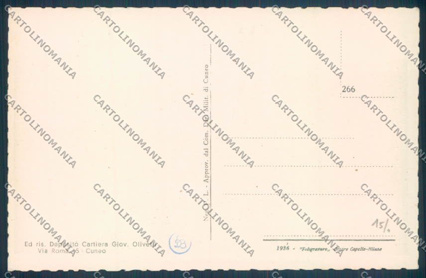 Cuneo Chiusa di Pesio Colonia cartolina ZB2118 – retro