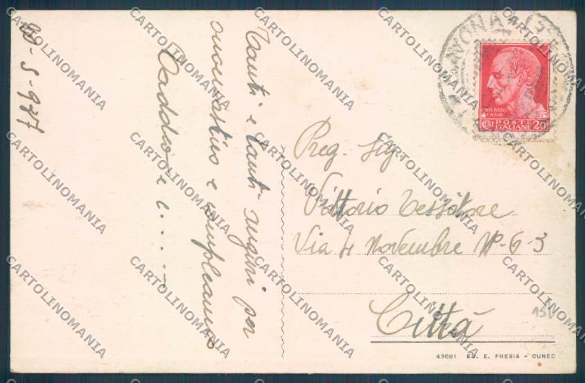Cuneo Chiusa di Pesio cartolina ZB2119 – retro
