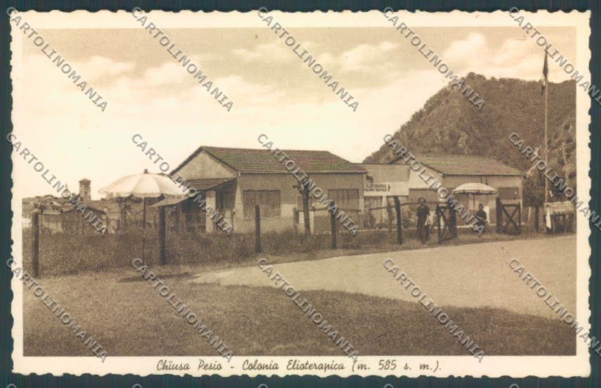 Cuneo Chiusa di Pesio Colonia cartolina ZB2120 – fronte
