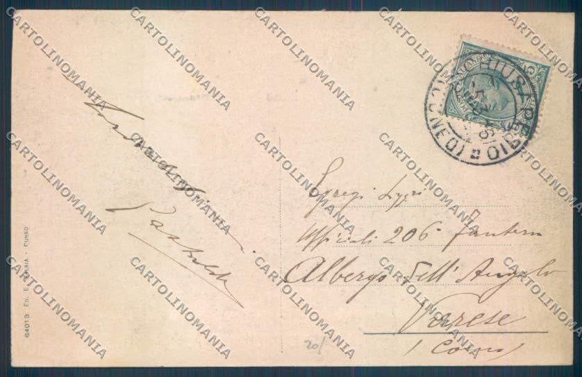 Cuneo Chiusa di Pesio cartolina ZB2124 – retro