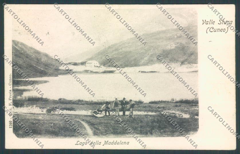 Cuneo Argentera Lago Maddalena cartolina ZB2128 – fronte