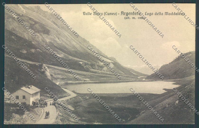 Cuneo Argentera Lago Maddalena cartolina ZB2129 – fronte