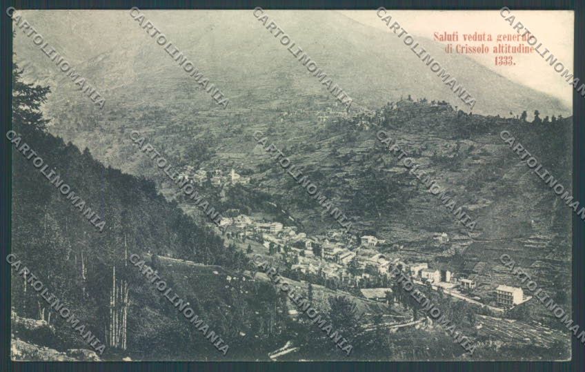 Cuneo Crissolo cartolina ZB2137 – fronte
