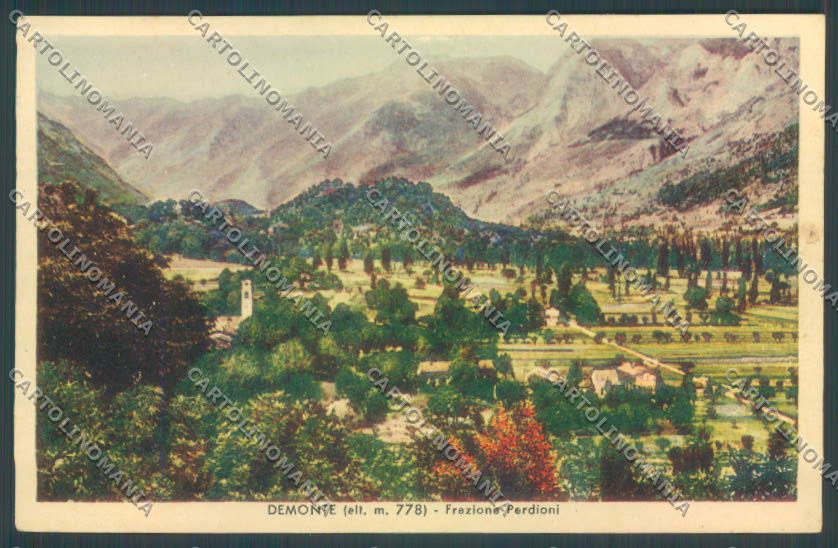 Cuneo Demonte cartolina ZB2145 – fronte