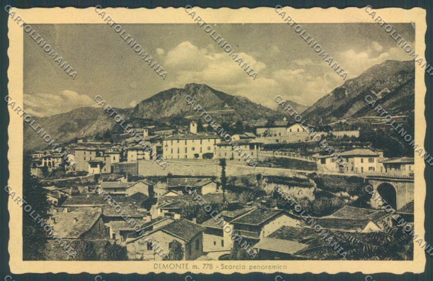 Cuneo Demonte STRAPPINO cartolina ZB2146 – fronte