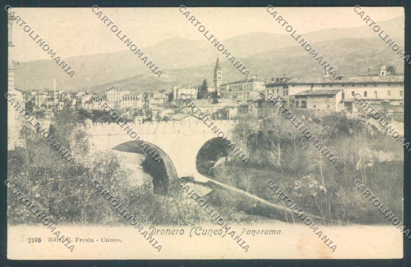 Cuneo Dronero cartolina ZB2150 – fronte