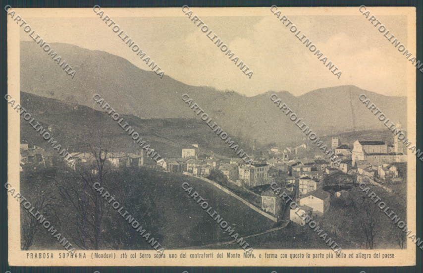 Cuneo Frabosa Soprana cartolina ZB2156 – fronte