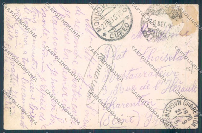 Cuneo Frabosa Soprana REINCOLLATA cartolina ZB2158 – retro