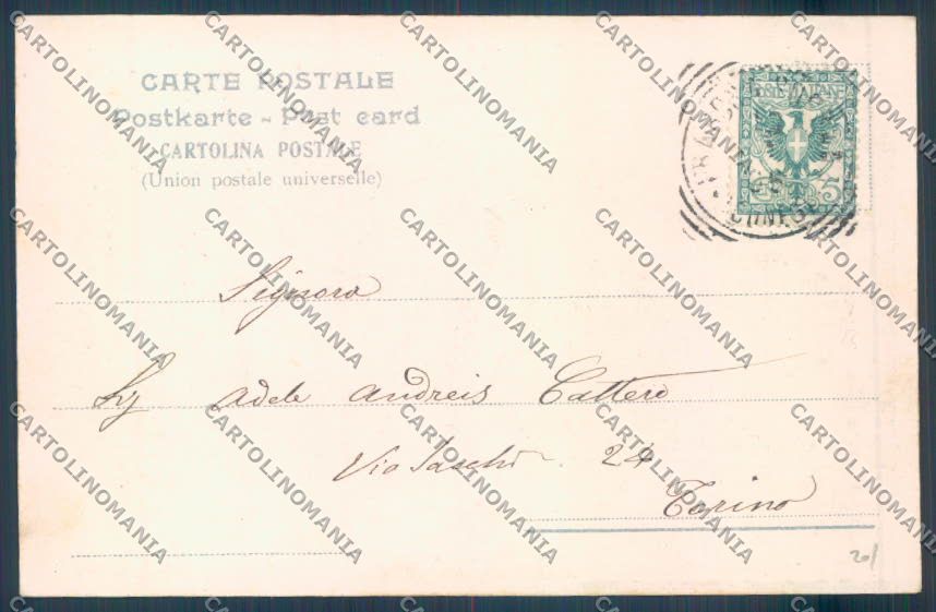 Cuneo Frabosa Soprana cartolina ZB2159 – retro