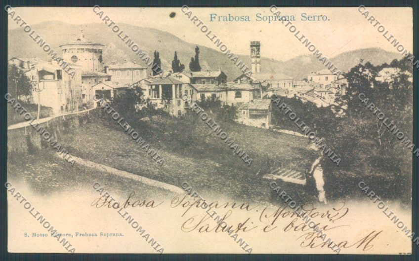 Cuneo Frabosa Soprana PIEGA cartolina ZB2160 – fronte