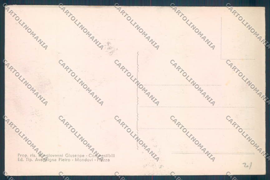 Cuneo Frabosa Soprana cartolina ZB2163 – retro