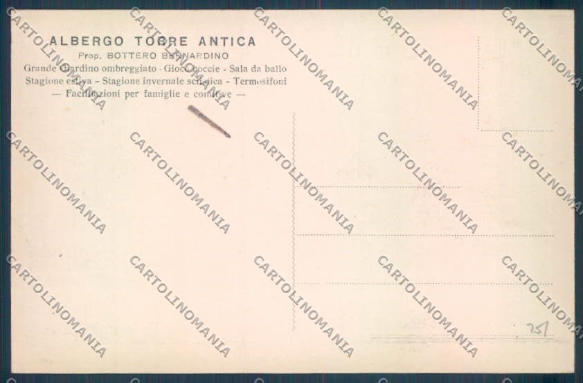 Cuneo Frabosa Soprana cartolina ZB2165 – retro