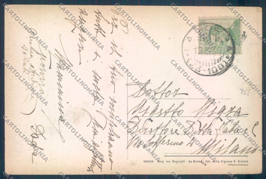 Cuneo La Morra cartolina ZB2185 – retro