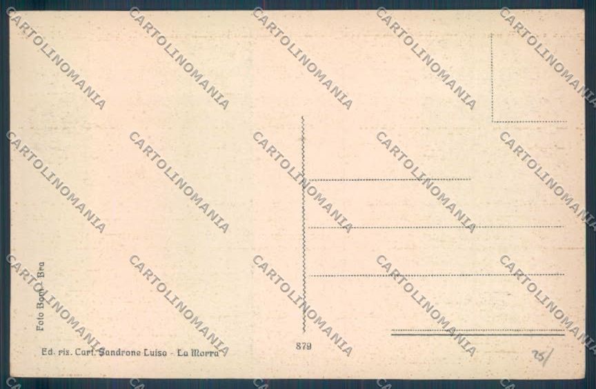 Cuneo La Morra cartolina ZB2186 – retro
