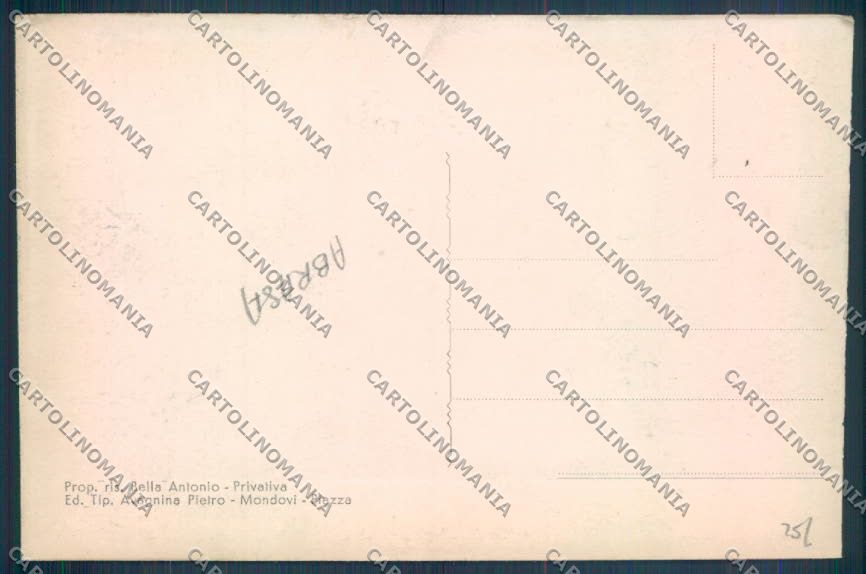 Cuneo Lesegno ABRASA cartolina ZB2197 – retro