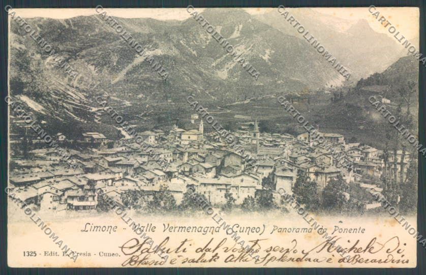 Cuneo Limone Piemonte cartolina ZB2207 – fronte