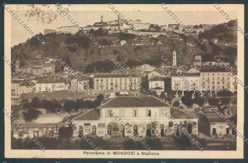 Cuneo Mondovì Stazione cartolina ZB2215 – fronte