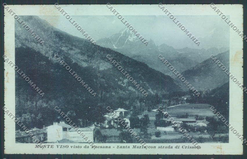 Cuneo Monviso cartolina ZB2223 – fronte