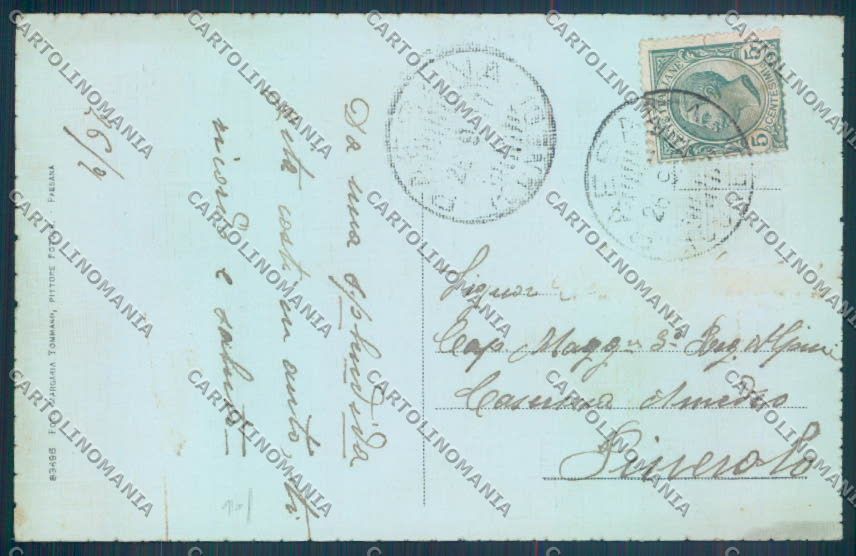 Cuneo Monviso cartolina ZB2223 – retro