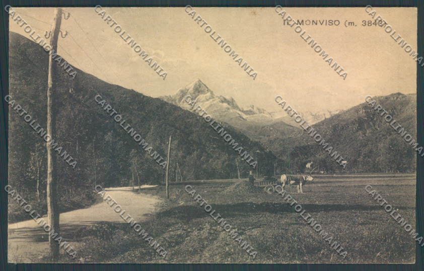 Cuneo Monviso cartolina ZB2229 – fronte